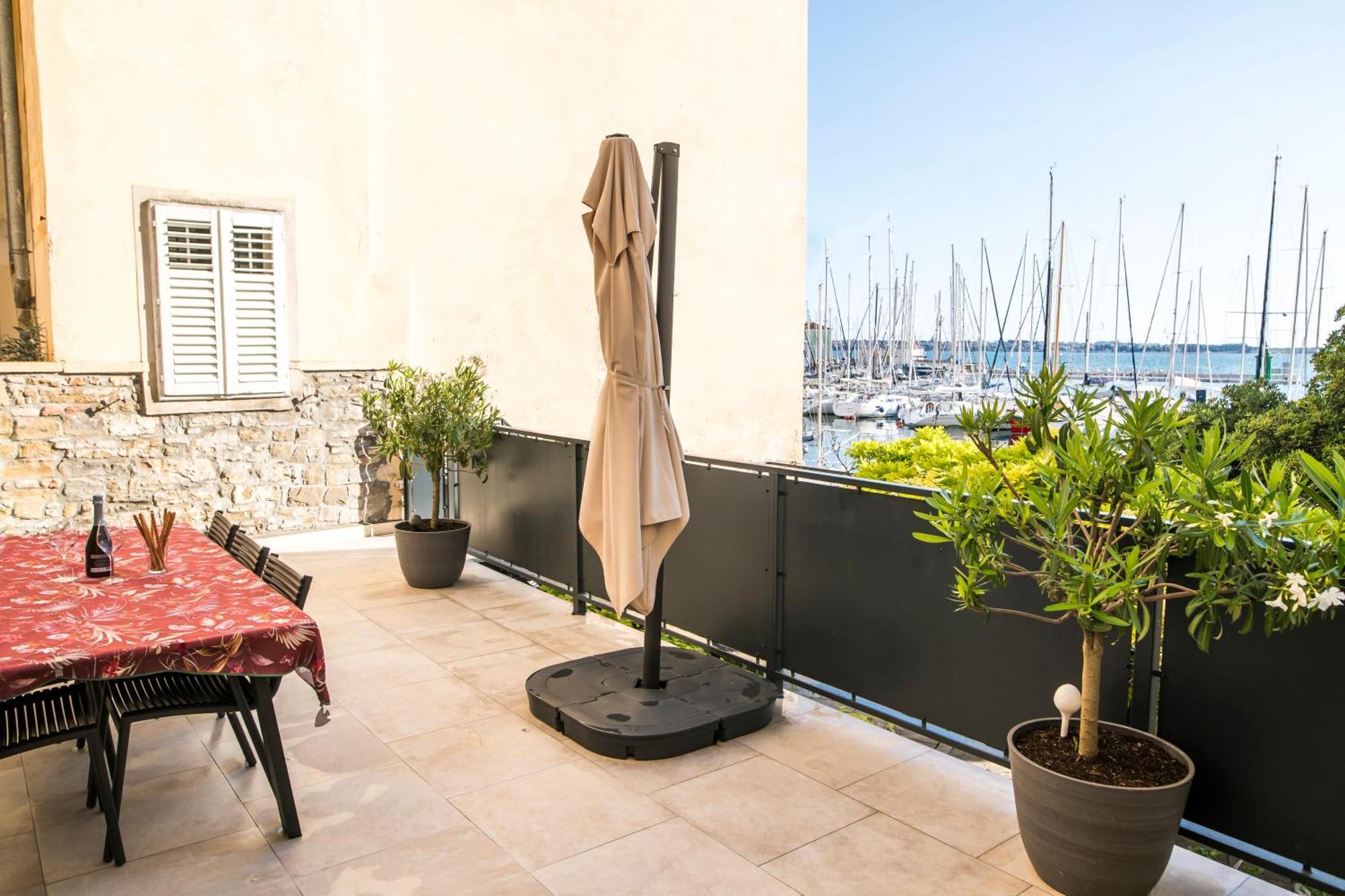 Apartment Park Piran Bagian luar foto